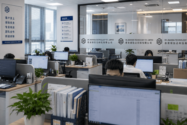 HK JINXINDA office workspace